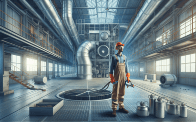 4 pasos sencillos para limpiar los ductos y sistemas de ventilación en una nave industrial